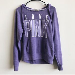 VS PINK Wide Neck Hoodie